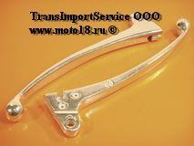 Рычаги тормоза/сцепления Альфа HUNTER Апач ХРОМ (НАБОР)