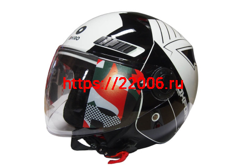 Шлем открытый SHIRO SH-62 OXFORD EVO, цвет WHITE, размер L