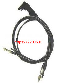 Трос топливного корректора Тайга С РЫЧАГОМ (2 карб.) С40800340 "ММ" Трос топливного корректора Тайга С РЫЧАГОМ (2 карб.) С40800340 "ММ"