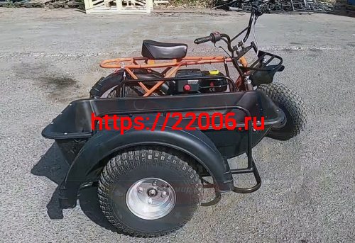 Прицеп боковой для мотоциклов СКАУТ-2 (без корыта) (Невозможна регистрация в ГИБДД)