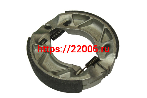Колодки тормозные барабан зад. 130х30 мм  YBR125 (не Хантер!) фото 2