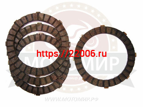 Диск сцепления Иж ПРОБКОВЫЕ ДУРОТЕХ Импорт (компл. 5шт) Диск сцепления Иж ПРОБКОВЫЕ ДУРОТЕХ Импорт (компл. 5шт)