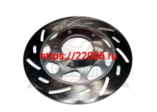 Диск тормозной передний (205х58х4) (отв.5х46) ALPHA RX, VORTEX CITY , HUNTER 200 (тарелка) фото 2 Диск тормозной передний (205х58х4) (отв.5х46) ALPHA RX, VORTEX CITY , HUNTER 200 (тарелка) фото 2