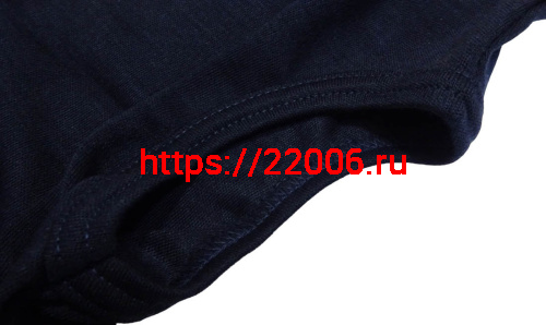 Подшлемник-балаклава, открытое лицо, шерсть 30% ,акрил 70%  (цвет Синий ) П107 фото 2