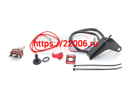 Рычаг газа Буран (железный) с нагревательным элементом ЭР-27-2Р (КОМПЛЕКТ)