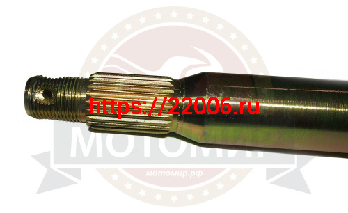 Ось задняя ATV (М20*1,5мм*830мм) BULLET фото 2