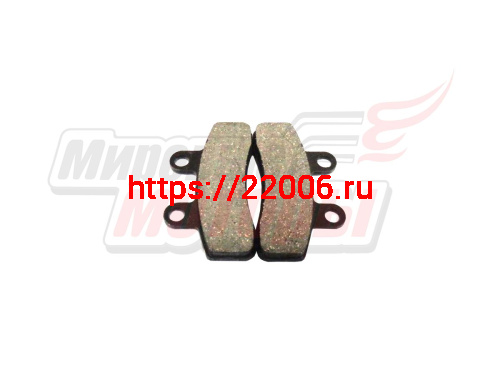 Колодки тормозные дисковые TTR110, TTR125 (передние)