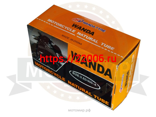 Камера 18" 2.50/2.75-18 бутил (фирм.качество), картон.короб,, вентиль ТR4, WANDA