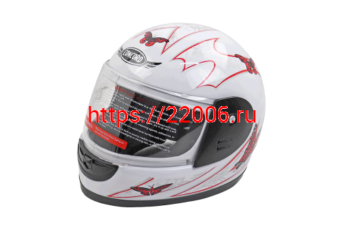 Шлем CONCORD WF01 белый "S,M,L,XL,XXL" (интеграл) фото 2