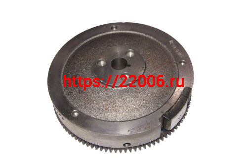 Маховик LIFAN 182F,188F,190F, 192F под катушку освещения 3А, С венцом фото 2