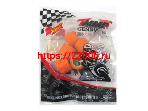 Ролики вариатора (комплект 6 штук) 16*13 8.5 грамм 139QMB, Honda Ролики вариатора (комплект 6 штук) 16*13 8.5 грамм 139QMB, Honda