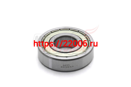 Подшипник 80305 (арт.6305-2Z) закрытый (Россия, завод) Подшипник 80305 (арт.6305-2Z) закрытый (Россия, завод)