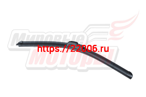 Щетка стеклоочистителя "AVIEL" 450мм  бескаркасная (2 адаптера в компл.)(FB-750)