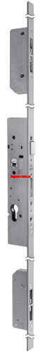 Multitop Cisa (Чиза) MAX 49748.30.0 механич., плоская пл. 24x3 inox backset 92 Multitop Cisa (Чиза) MAX 49748.30.0 механич., плоская пл. 24x3 inox backset 92