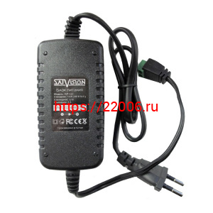 SVP-122 Блок питания 12в 2А SATVISION SVP-122 Блок питания 12в 2А SATVISION