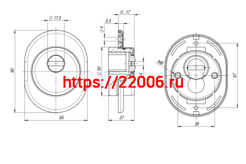 Броненакладка Fuaro (Фуаро) DEF.ECO/OV.4825 (DEF 4825 eco) BL-24 черный фото 2