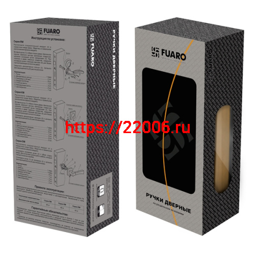 Ручка Fuaro (Фуаро) раздельная ENIGMA RM/HD SN/CP-3 матовый никель/хром фото 2