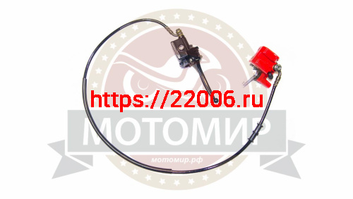 Гидравлика передняя в сборе Fighter125 (тормоз в сборе) посадочные 60 мм (L-1100mm, 1 поршень)