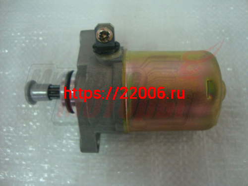 Электростартер YAMAHA BWS 100,AEROX 100(вал 9 шлицев,d9 мм,вылет 23 мм,клемма под винт) Электростартер YAMAHA BWS 100,AEROX 100(вал 9 шлицев,d9 мм,вылет 23 мм,клемма под винт)