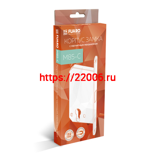 Корпус Fuaro (Фуаро) врезного замка MAGNM85C-50 (M85C-50) BL черный фото 2 Корпус Fuaro (Фуаро) врезного замка MAGNM85C-50 (M85C-50) BL черный фото 2