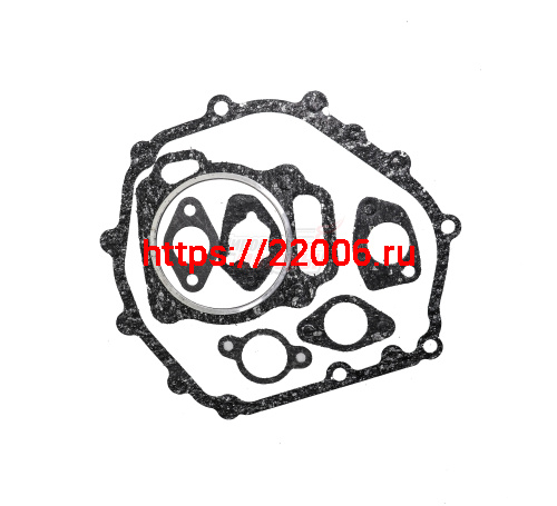 Набор прокладок двигателя Lifan192 обвальцов. (6шт) (Россия)