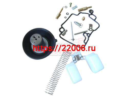 Ремкомплект карбюратора 4х такт. GY6-80 (139 QMB) с МЕМБРАНОЙ d=18 (17 позиций) Ремкомплект карбюратора 4х такт. GY6-80 (139 QMB) с МЕМБРАНОЙ d=18 (17 позиций)
