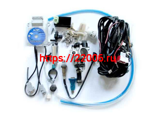 Инжектор для мотоцикла GN250 d-34 мм впускной открытый тип (комплект для установки) Инжектор для мотоцикла GN250 d-34 мм впускной открытый тип (комплект для установки)