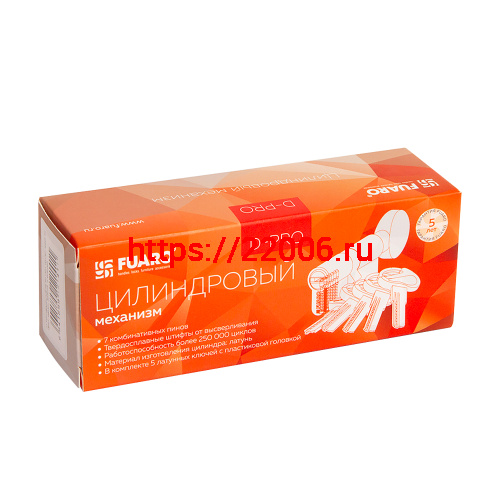 Цилиндровый Fuaro (Фуаро) механизм (D-PRO502/70) D-PRO5002KnobRL70(30+10+30) SSG-39 сатинированное золото 5Key фото 2 Цилиндровый Fuaro (Фуаро) механизм (D-PRO502/70) D-PRO5002KnobRL70(30+10+30) SSG-39 сатинированное золото 5Key фото 2