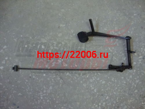 Тяга тормоза Урал с педалью (реставр.)