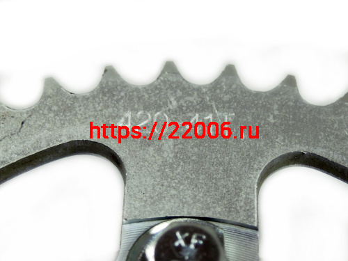 Звезда 41 зуб. (420) цепи, задняя Альфа, Дельта, Zodiak в сборе с основанием фото 3 Звезда 41 зуб. (420) цепи, задняя Альфа, Дельта, Zodiak в сборе с основанием фото 3
