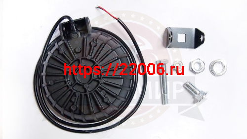 Фара светодиодная, круглая, c кронштейном, диаметр 11 см, 12V-80V , 9 SMD фото 2