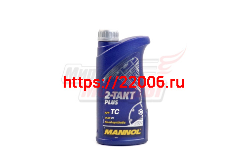 Масло 2T MANNOL PLUS API TC; JASO FD (1л) (п/синт) (для 2-х тактных двиг. возд. охлажд.) 1404 Масло 2T MANNOL PLUS API TC; JASO FD (1л) (п/синт) (для 2-х тактных двиг. возд. охлажд.) 1404
