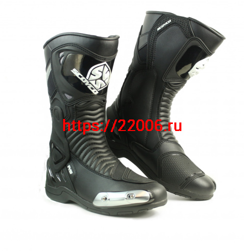 Мотоботы Scoyco MR001 черные 42