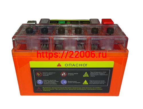 Аккумулятор 12В  7 А/ч  UTX7A-BS iGEL, OUTDO  (150х86х94) прямая пол. фото 4