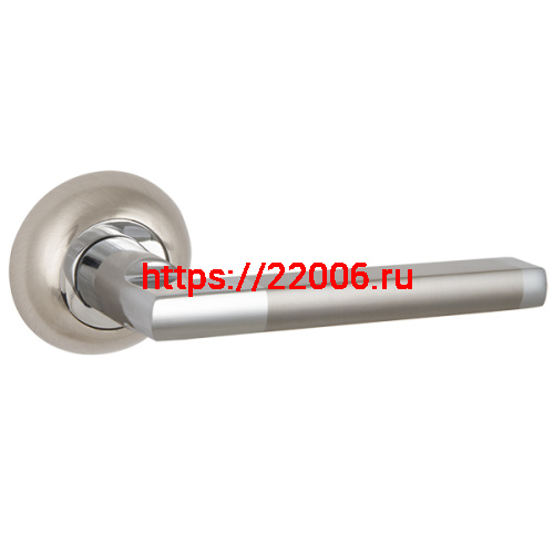 Ручка Punto (Пунто) раздельная R.ZR54.AXIS (AXIS ZR) SN/CP-3 матовый никель/хром Ручка Punto (Пунто) раздельная R.ZR54.AXIS (AXIS ZR) SN/CP-3 матовый никель/хром