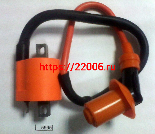 Катушка зажигания Yamaha Jog 50 / 139FMB Дельта Тюнинг с колпачком\ Катушка зажигания Yamaha Jog 50 / 139FMB Дельта Тюнинг с колпачком\
