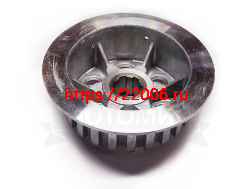 Барабан сцепления внутренний CB250 см3 Zongshen ZS 170MM-2 (100050124) (НАБОР) фото 2