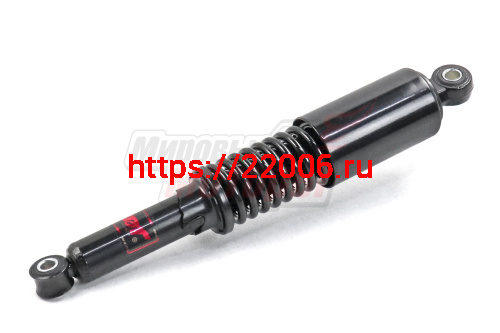 Амортизатор Alpha, Zodiak задний ЧЕРНЫЙ (L-340mm, D-12mm, d-10mm) Амортизатор Alpha, Zodiak задний ЧЕРНЫЙ (L-340mm, D-12mm, d-10mm)