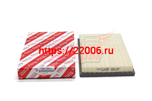 Фильтр воздушный RAV-4 12-, Camry 11-, LS460, LS600 07- (1780138011) Фильтр воздушный RAV-4 12-, Camry 11-, LS460, LS600 07- (1780138011)