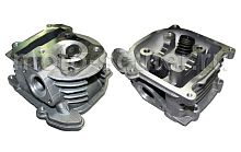 Головка цилиндра 152QMI d-52.4мм 125сс в сборе с клапанами ТММР