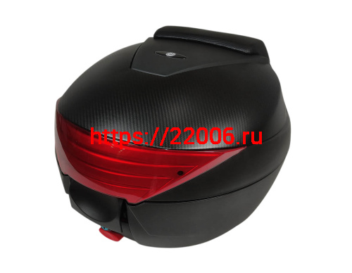 Кофр багажный мото задний CIGNA E-29 29л черный Кофр багажный мото задний CIGNA E-29 29л черный
