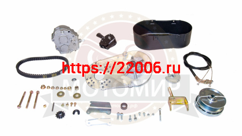 Коробка реверса с редуктором TAV 2-30, + ВАРИАТОР, звезды 12/цепь #35 и 10 цепь 420 фото 3