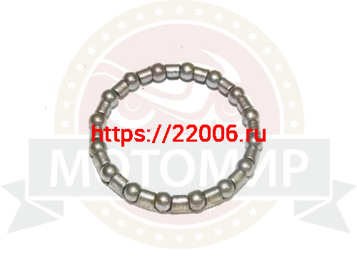 Подшипник вело рулевой, 16 шариков, 5/32" (4.04мм), D-37мм, JK 6519 Подшипник вело рулевой, 16 шариков, 5/32" (4.04мм), D-37мм, JK 6519