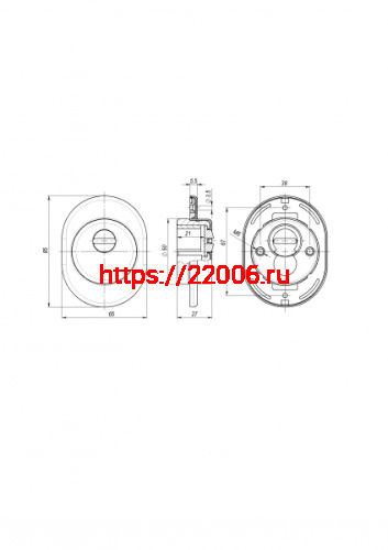 Броненакладка Fuaro (Фуаро) DEF.SF/OV.4825 (DEF 4825) SN-3 матовый никель фото 4 Броненакладка Fuaro (Фуаро) DEF.SF/OV.4825 (DEF 4825) SN-3 матовый никель фото 4