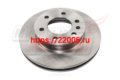 Диск тормозной передний Sprinter 06-, VW Crafter 06- (HTS56945) фото 3 Диск тормозной передний Sprinter 06-, VW Crafter 06- (HTS56945) фото 3