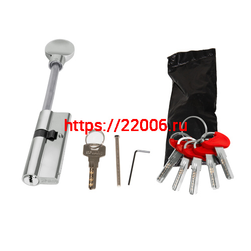 Цилиндровый Fuaro (Фуаро) механизм (D-PRO507-8/90) D-PRO5007-8Tang90(55+10+25) CP хром 5+1Key со штоком перекод. фото 3 Цилиндровый Fuaro (Фуаро) механизм (D-PRO507-8/90) D-PRO5007-8Tang90(55+10+25) CP хром 5+1Key со штоком перекод. фото 3