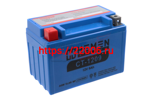 Аккумулятор 12В 9Ач HEMEN ENERGY CT1209 (UTX9-BS(MF)) (кислотный, герметичный) (прямая полярн) (150*87*107мм) Аккумулятор 12В 9Ач HEMEN ENERGY CT1209 (UTX9-BS(MF)) (кислотный, герметичный) (прямая полярн) (150*87*107мм)