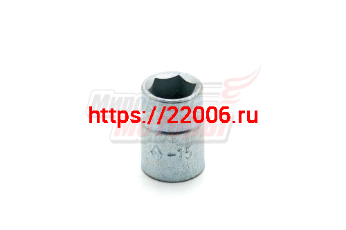 Головка 15мм 1/2" 6гр Головка 15мм 1/2" 6гр