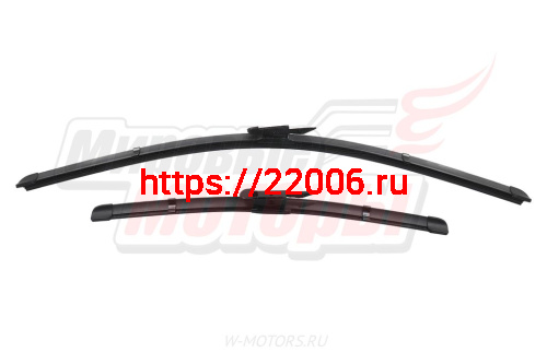 Щётки стеклоочистителя комплект 2шт. HEMEN 375/600 мм (HP60375B1) фото 2