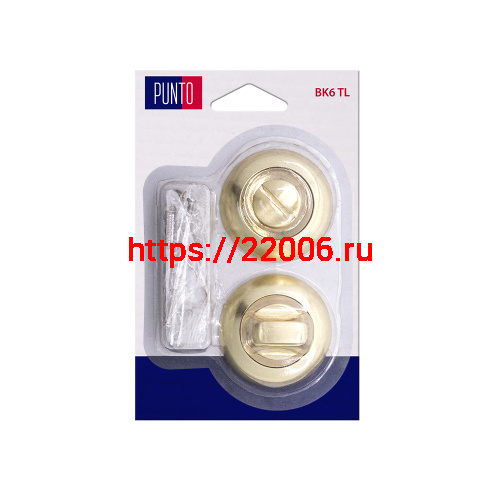 Ручка Punto (Пунто) поворотная LM/A BK6.R.TL54 SG/GP-4 матовое золото/золото